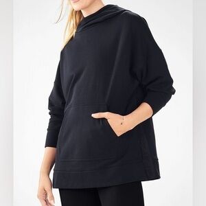 Fabletics Brisa High Slit Logo Pullover Sz medium